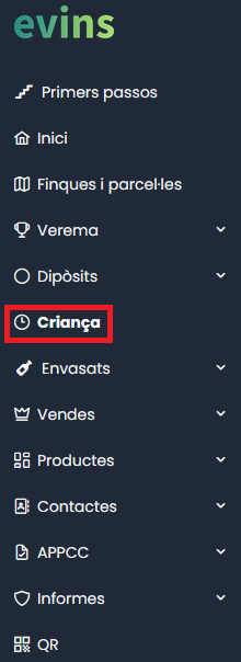 Vista mòdul activat